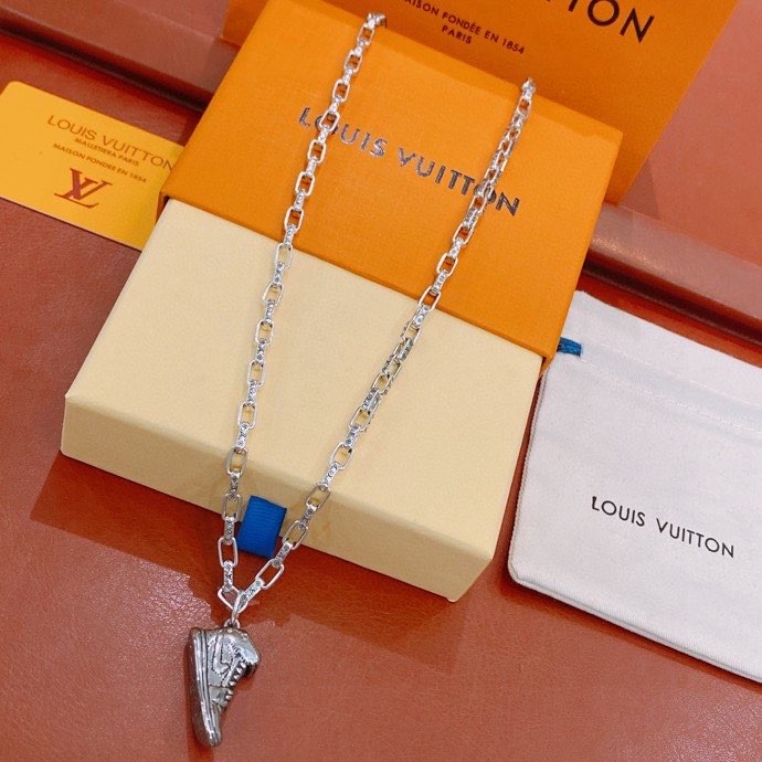 Shoe Necklace Silver For Women