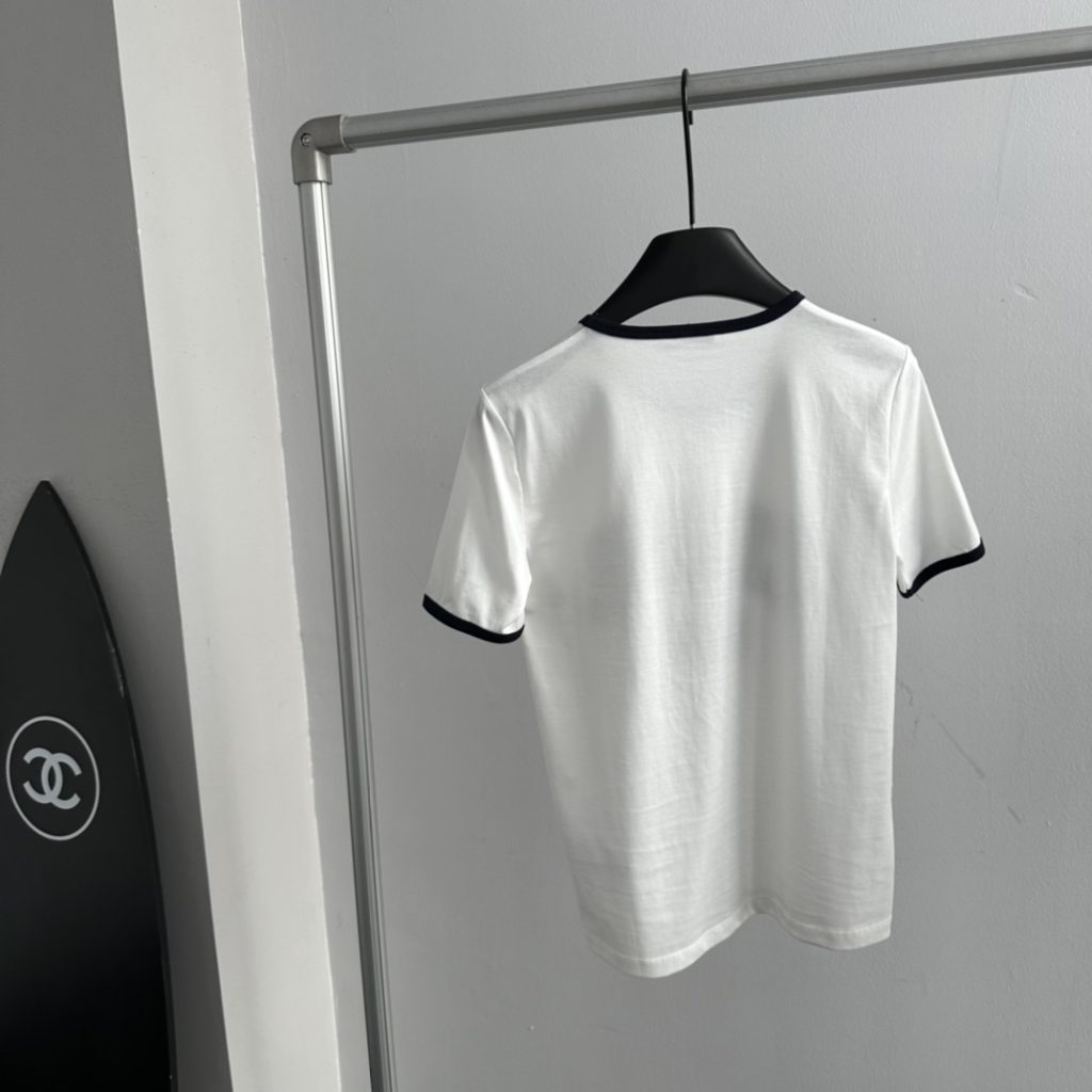 Celine Short Sleeved T-Shirt White For Women