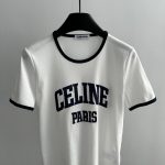 Celine Short Sleeved T-Shirt White For Women