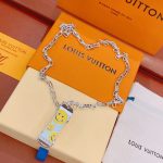 Skateboard Necklace Silver For Women