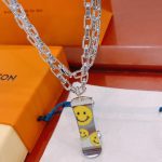 Skateboard Necklace Silver For Women