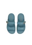 Slide Blue Lambskin Blue For Women KCQ718LAB_S71B