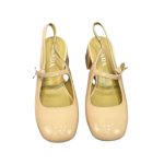 Prada Slingback Exull Pumps Cream For Women