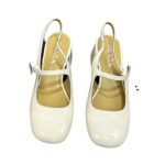 Prada Slingback Exull Pumps White For Women