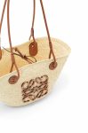 Loewe Small Anagram Basket Bag Beige For Women 15 Inches/ 38 Cm A223P65X01