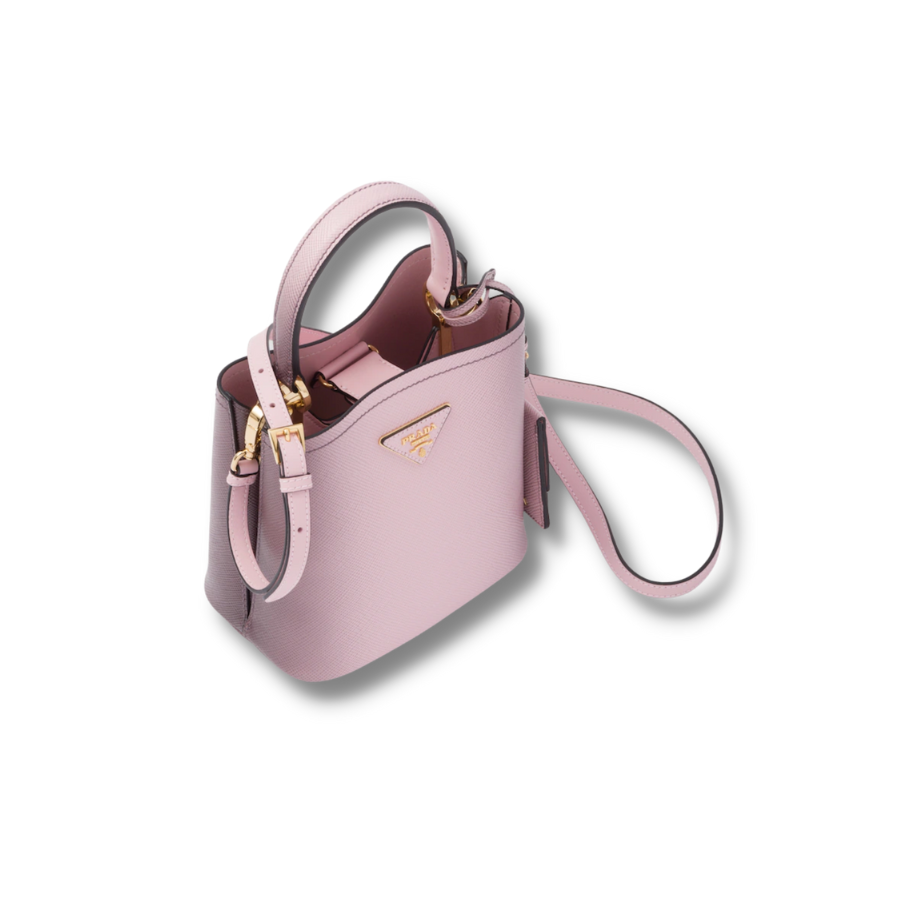 Small Prada Panier Saffiano Bag Pink For Women – 1BA217_2A4A_F03AJ_V_OSO