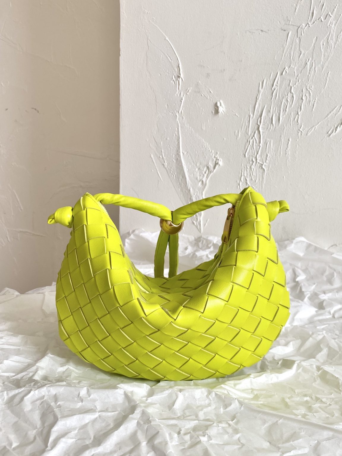 Small Turn Pouch Green/Yellow For Women‎ 11.4in/29cm 701023V1W513722