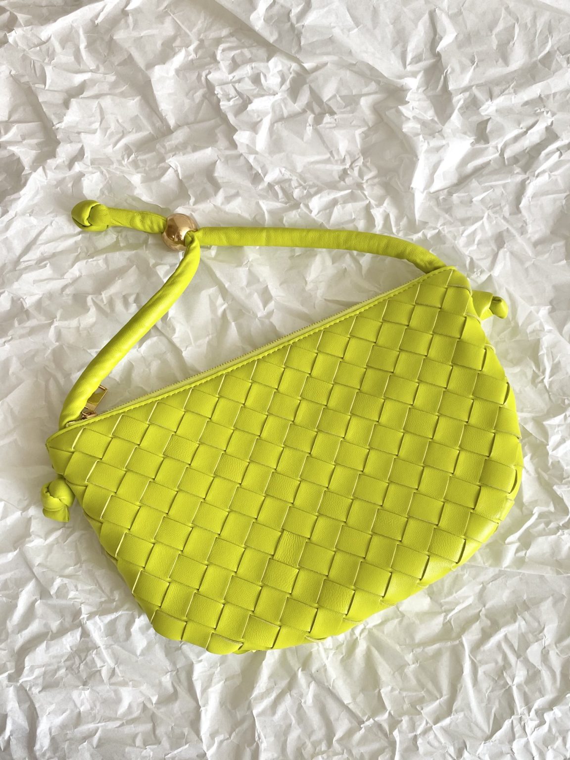 Small Turn Pouch Green/Yellow For Women‎ 11.4in/29cm 701023V1W513722