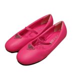 Prada Soft Padded Nappa Ballerinas Pink For Women