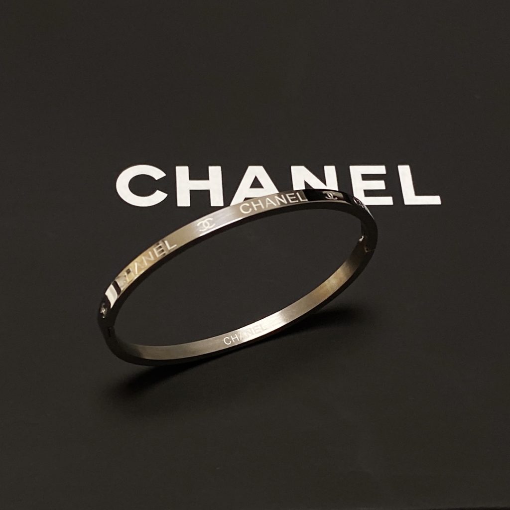 Chanel Strap Bracelet Silver For Women