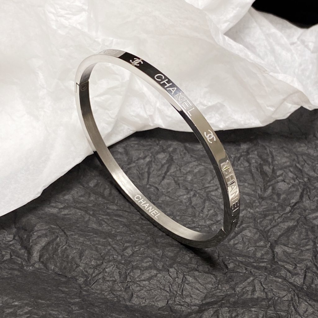 Chanel Strap Bracelet Silver For Women