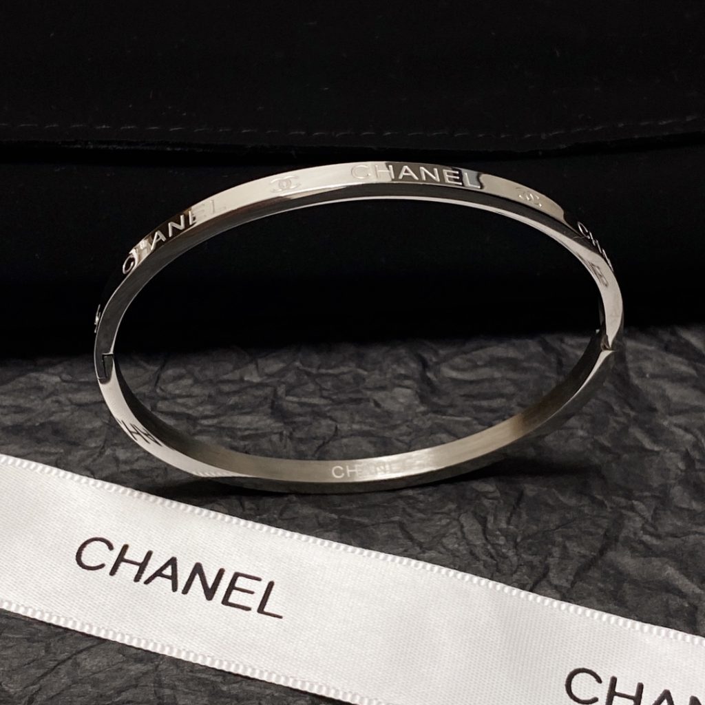 Chanel Strap Bracelet Silver For Women