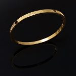 Chanel Strap Bracelet Gold For Women