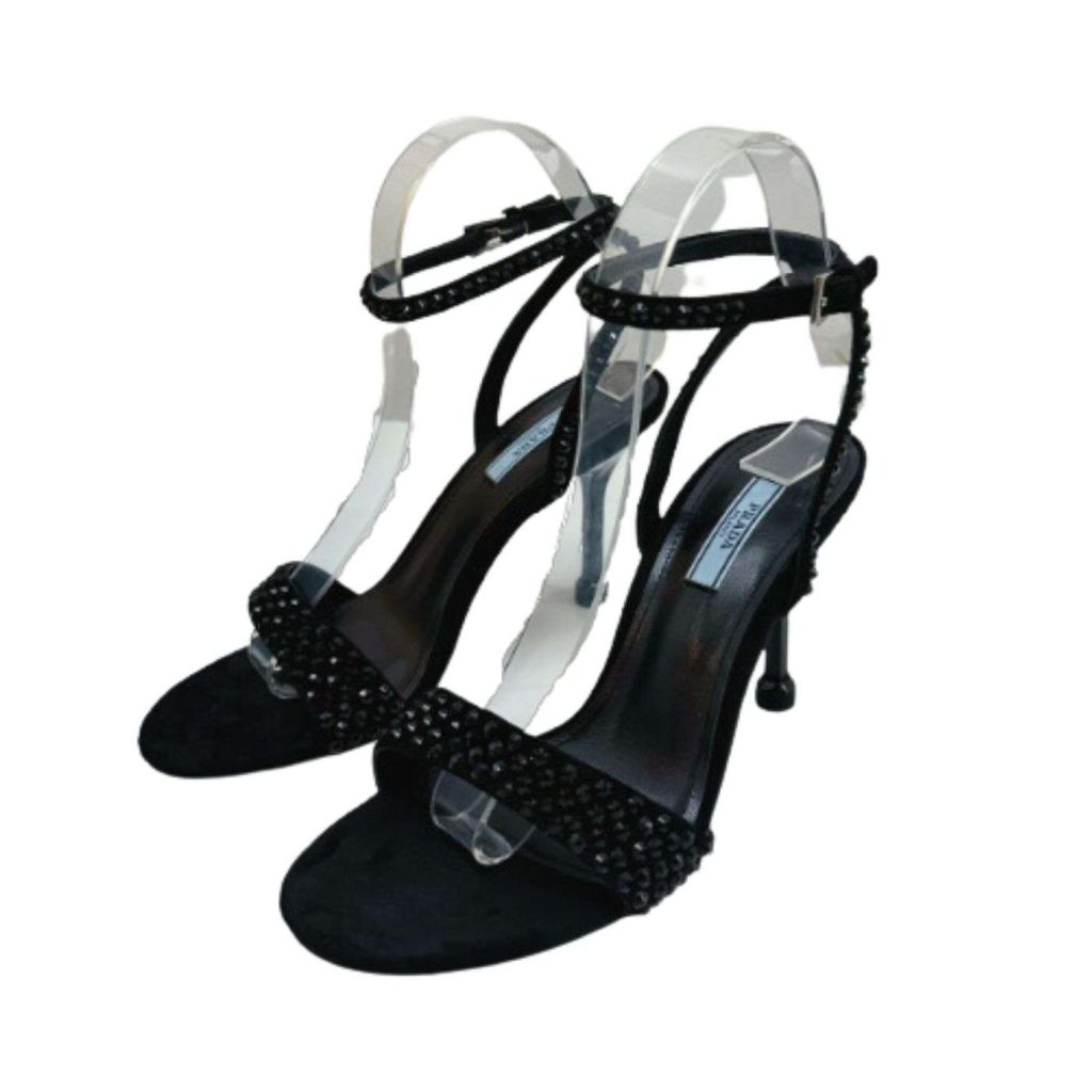 Prada Strap Pumps Black For Women