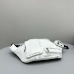 Balenciaga Superbusy Beltpack White/Black For Women 10.2in/26cm