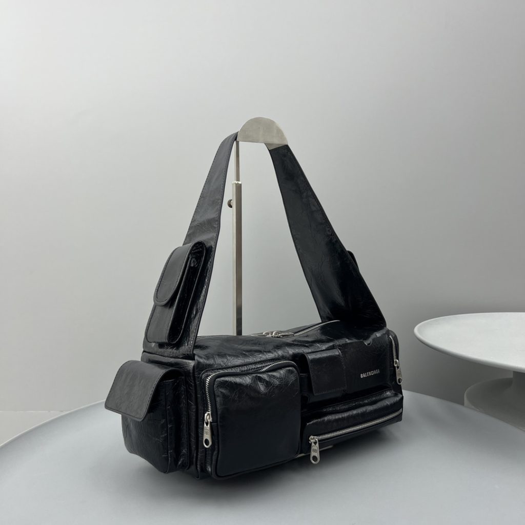 Superbusy Sling Bag Black For Women‎ 11.8in/30cm