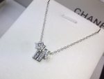 Swan Tail Comet Necklace Silver For Women