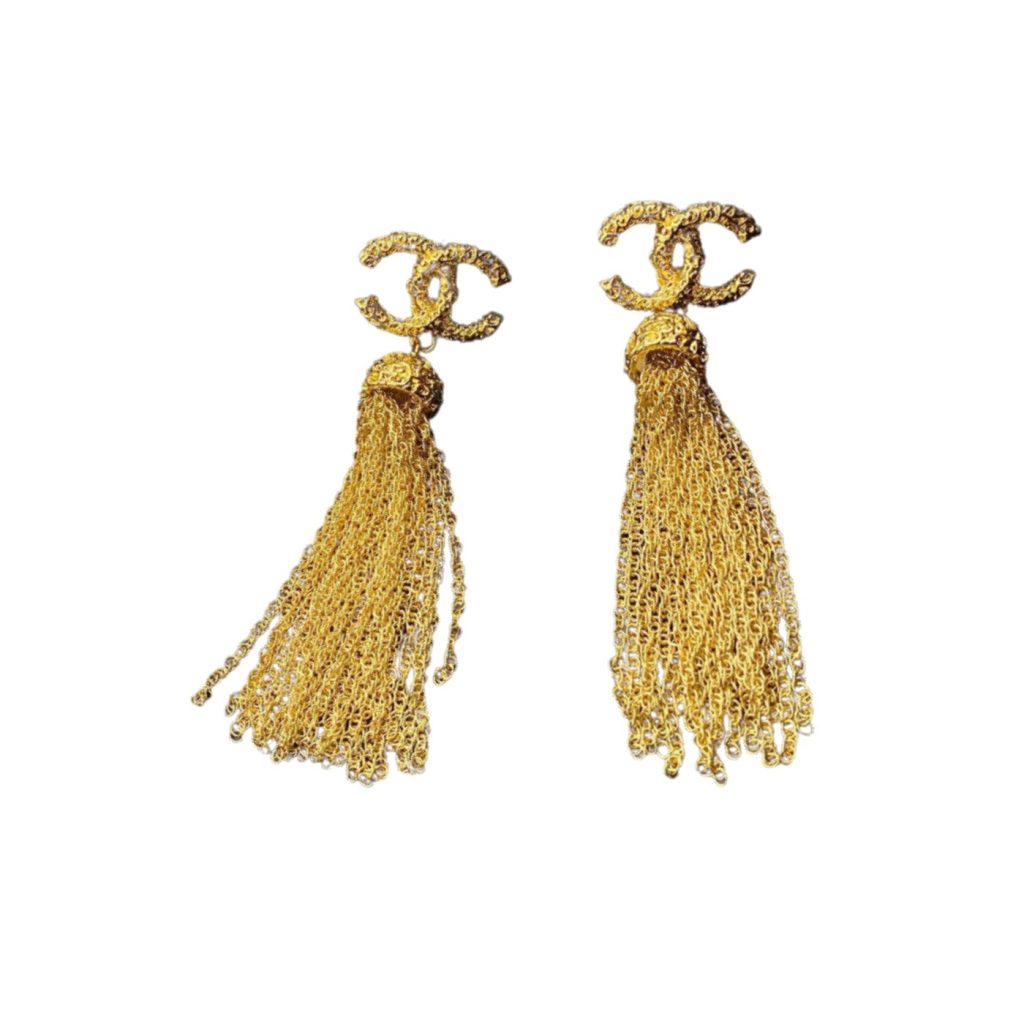 Tassel Earrings Gold For Women