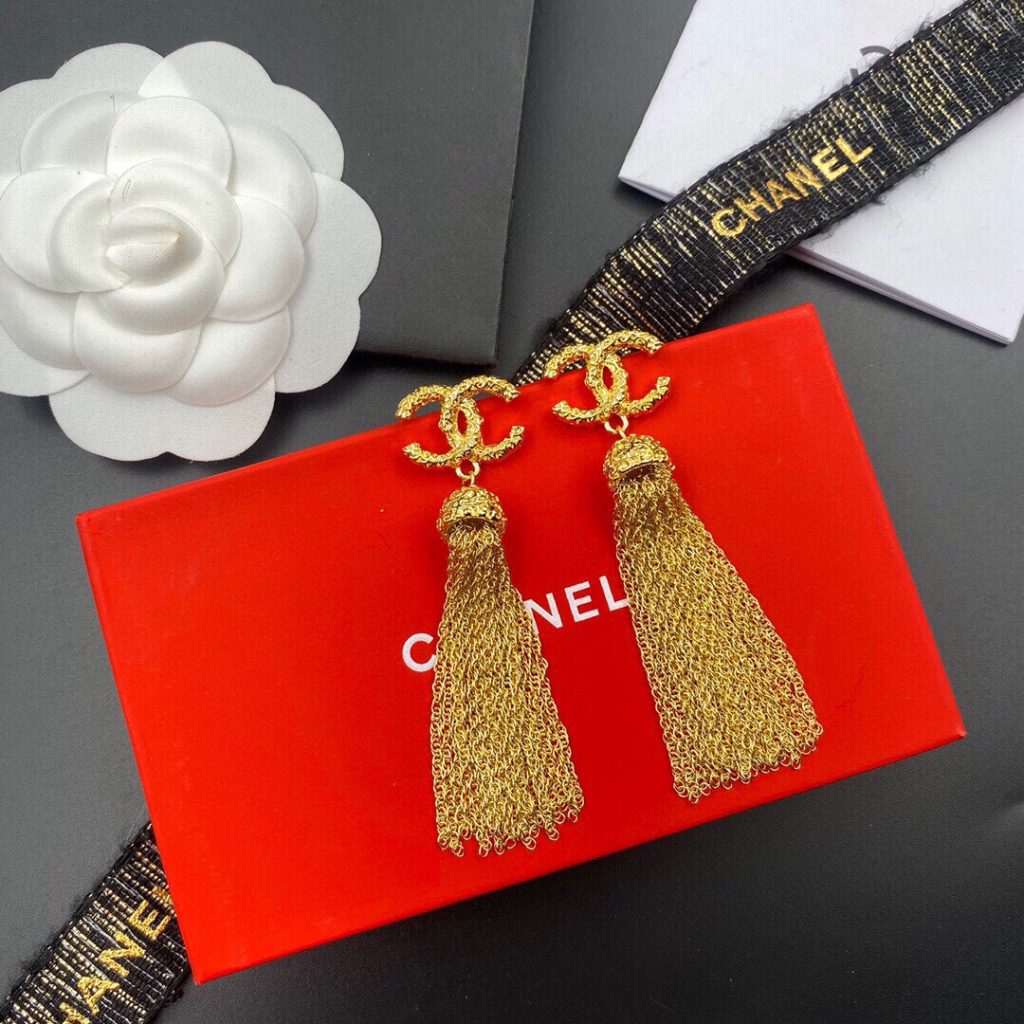 Tassel Earrings Gold For Women