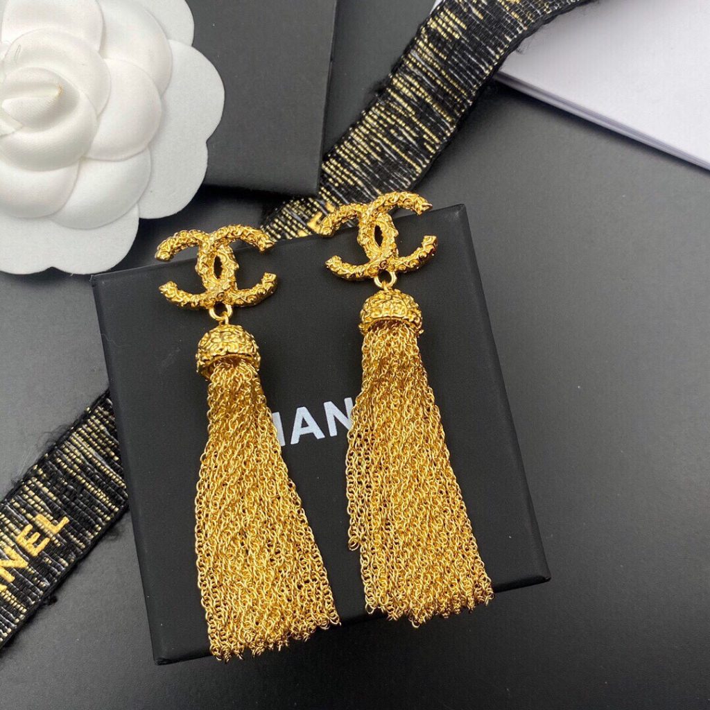 Tassel Earrings Gold For Women