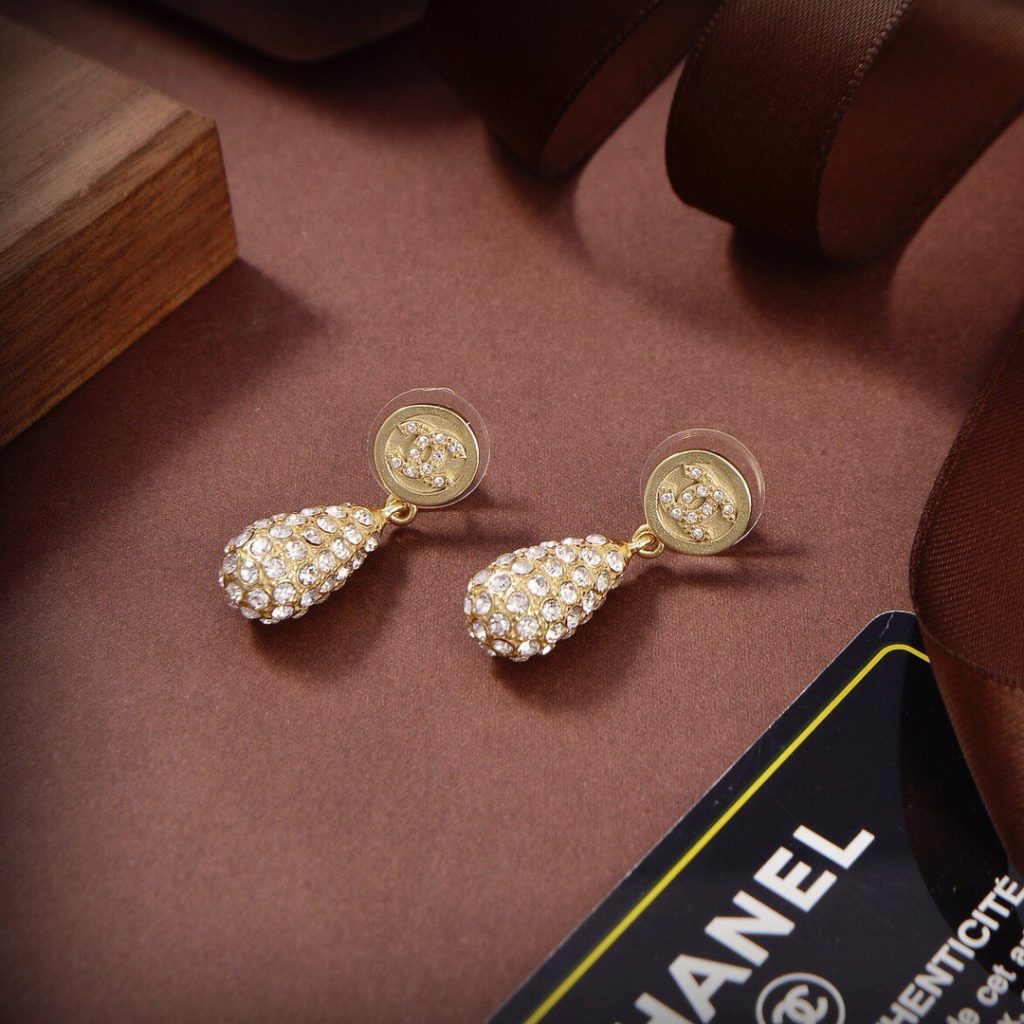 Teardrop Earrings Gold For Women