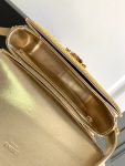 Celine Teen Triomphe Bag Gold For Women 18.5cm / 7in 188424ESH.35OR