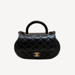 Chanel Bag With Top Handle Black For Women 23.5cm / 9.17in AS4569