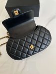 Chanel Bag With Top Handle Black For Women 23.5cm / 9.17in AS4569