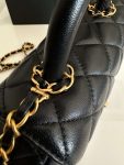 Chanel Bag With Top Handle Black For Women 23.5cm / 9.17in AS4569