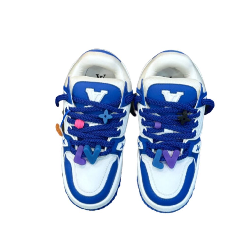 Louis Vuitton Trainer Maxi Sneaker LV Blue For Women