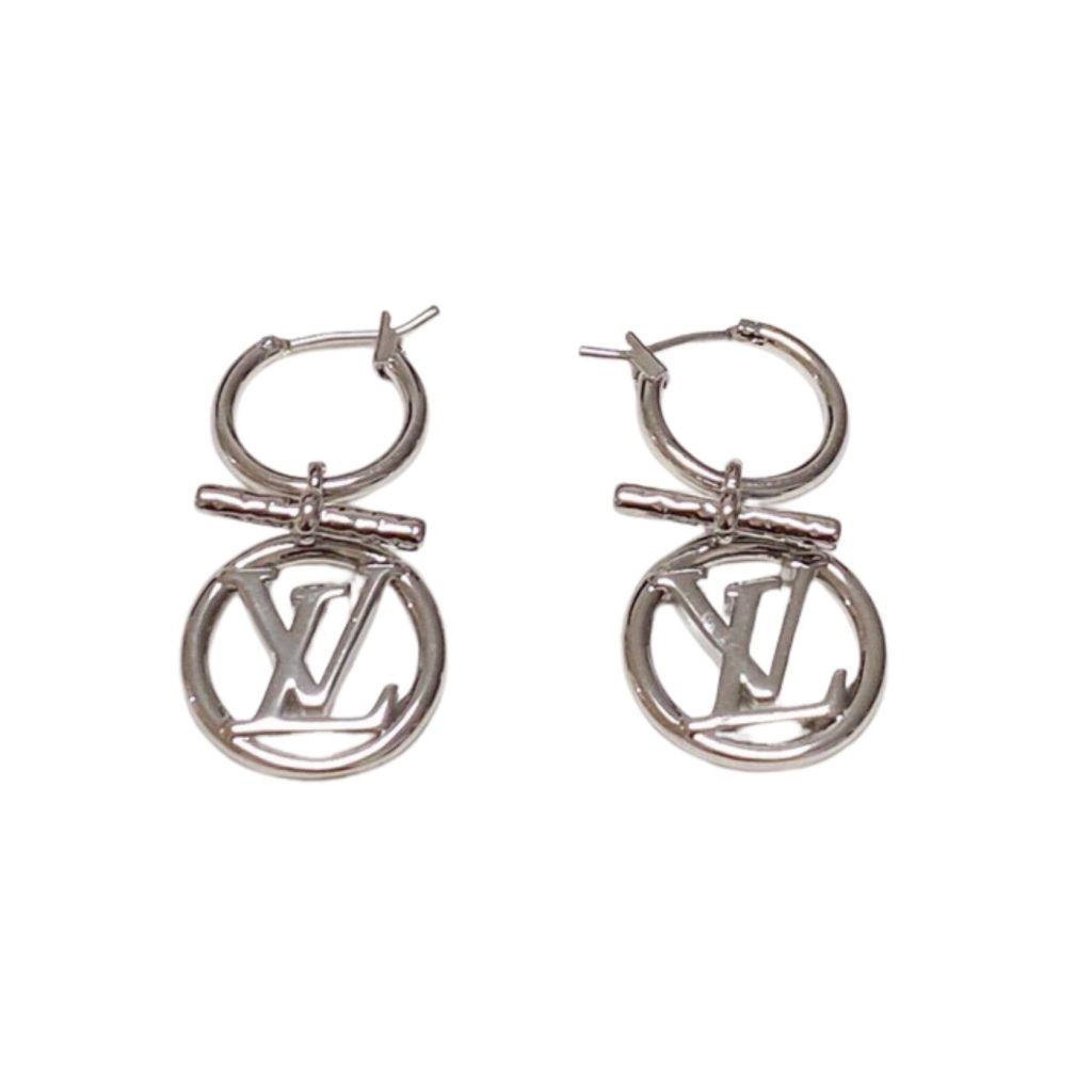 V Stud Earrings Silver For Women