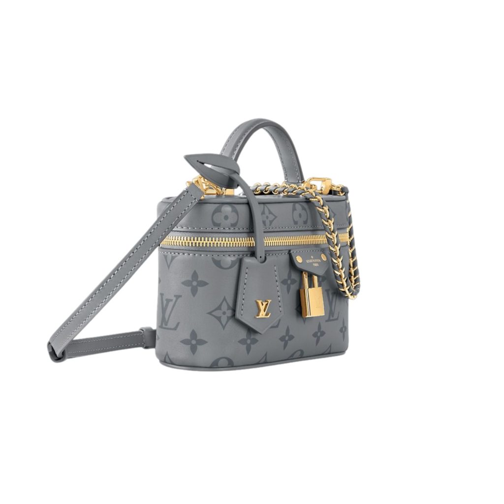 Louis Vuitton Vanity Chain Pouch Trianon Gray For Women 19cm/7.5in – M12427