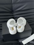 Chanel Velcro Sandal White For Women