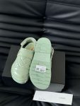 Chanel Velcro Sandal Green For Women