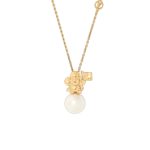 Vivienne Over The Moon Necklace Gold For Women