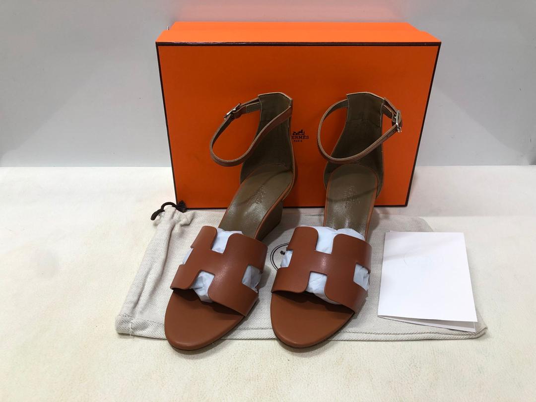 Hermes Legend Sandal Brown For Women, Women’s Shoes H172196Z