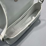 Balenciaga XX Crocodile Embossed Flap Bag White/Black/Green/Pink/Blue For Women 16in/27cm 6956452108X1000