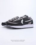 Sacai x Nike LDWaffle Black Sneaker For Men, Men’s Shoes