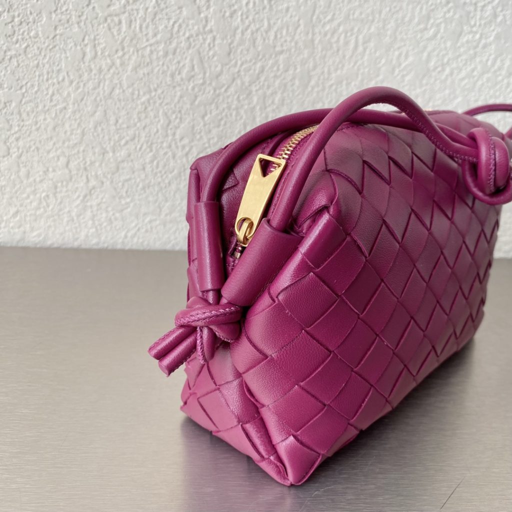 Bottega Veneta Mini Loop Camera Bag Pink, For Women, Women’s Bags 6.7in/17cm