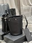 Saint Laurent Rive Gauche Bucket Bag Black For Women, Women’s Bags 11.4in/29cm YSL