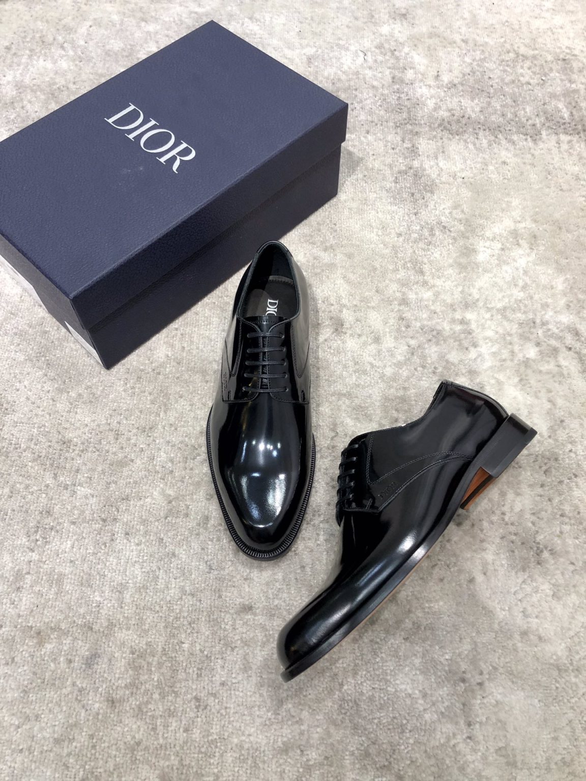 Christian Dior Timeless Oxford Shoe Black For Men CD