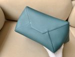 Celine Small Cabas Phantom In Soft Grained Green For Women 12in/31cm