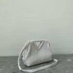 Bottega Veneta Point Chalk, For Women, Women’s Bags 9.4in/24cm 661986V0TB19137