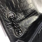 Saint Laurent Niki Medium Chain BagIn-Embossed Black For Women 11in/28cm YSL 6331501K00U1000