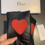 Dior Gloves In Black