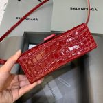 Balenciaga Hourglass XS Handbag In Red, For Women, Women’s Bags 7.4in/19cm