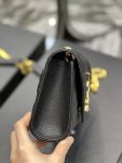 Saint Laurent Small Bag Black In Mix Matelasse For Women 8.2in/21cm YSL 600195BOW911000