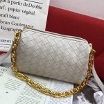 Bottega Veneta Crossbody Bag White, For Women, Women’s Bags 9.4in/24cm