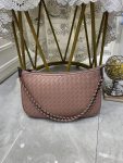 Bottega Veneta Crossbody Bag Pink, For Women, Women’s Bags 9.4in/24cm