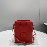 Bottega Veneta Mini Cassette Bucket Bag Red, For Women, Women’s Bags 5.5in/14cm 680217VCQC46358